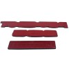 Lot de 3 emblèmes de coffre Peugeot 205 LACOSTE, très solide.
