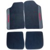 Tapis de sol noir pour Peugeot 309 GTI avec simili cuir, lot de 4.