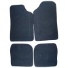 Pack de 4 tapis de revêtement de sol noirs en velours premium Peugeot 309 GTI.