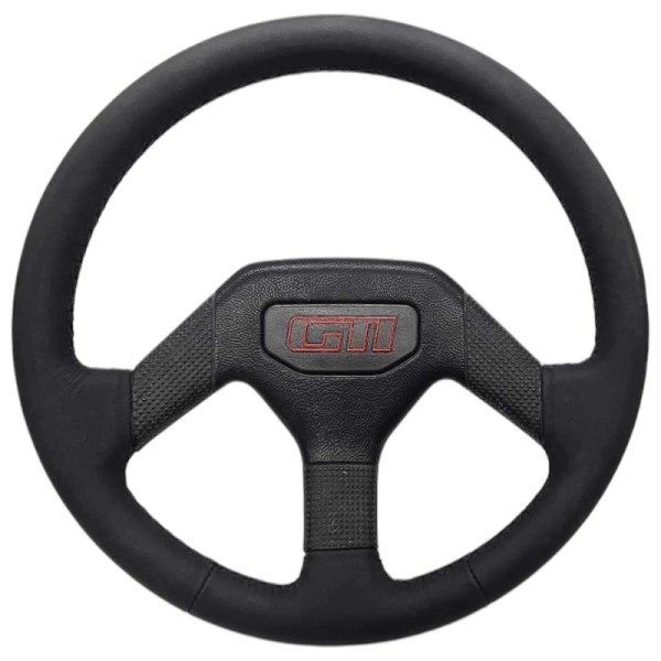 Restaurez l’intérieur de votre Peugeot 205 GTI Phase 2 avec ce badge centre de volant refabriqué.