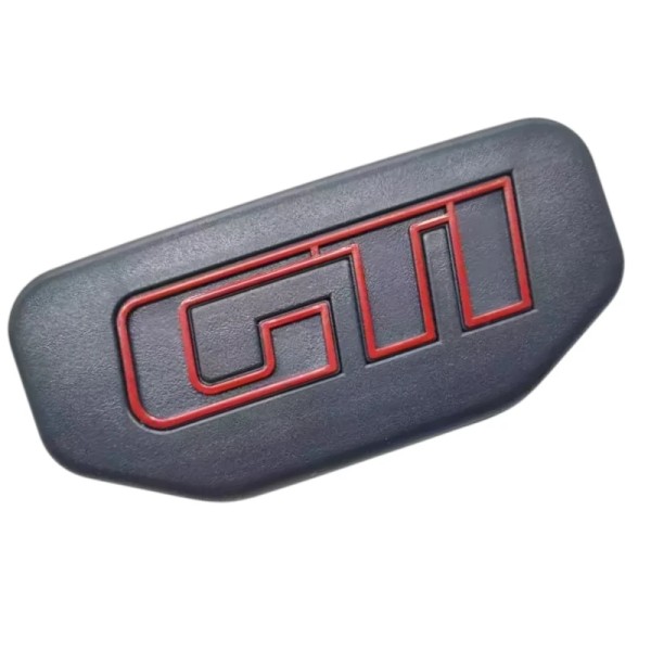 Monogramme de centre de volant pour Peugeot 205 GTI phase 2, noir ou gris.
