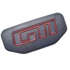 Monogramme de centre de volant pour Peugeot 205 GTI phase 2, noir ou gris.