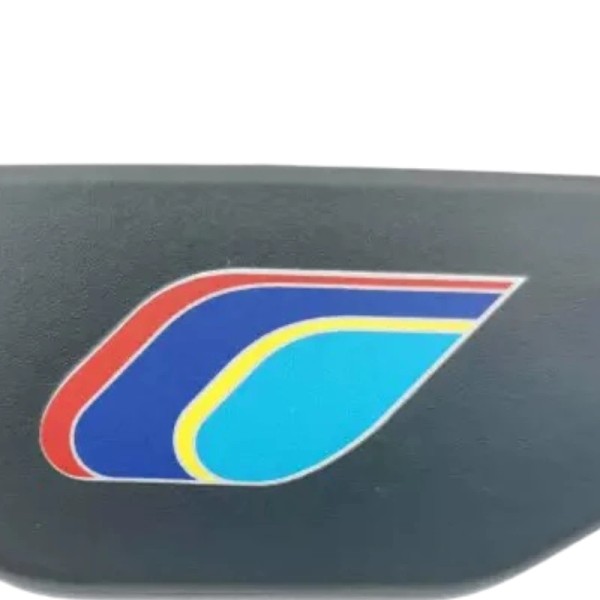 Centre de volant logo PTS pour Peugeot 205 Rallye phase 2, noir ou gris.