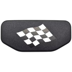 Centre de volant pour Peugeot 205 série spéciale Champion, disponible en noir ou gris.