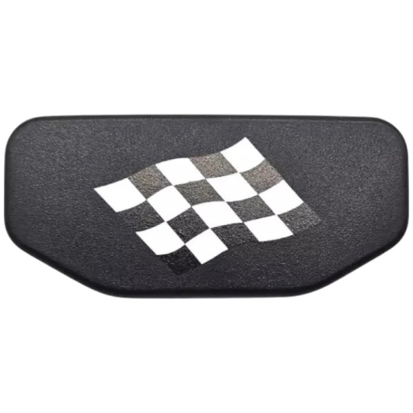 Centre de volant pour Peugeot 205 série spéciale Champion, disponible en noir ou gris.