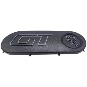 Monogramme centre de volant pour Peugeot 205 GT, noir ou gris au choix.