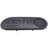 Monogramme centre de volant pour Peugeot 205 GT, noir ou gris au choix.