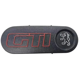 Centre de volant pour Peugeot 205 GTI phase 1, noir ou gris, lettre rouge.