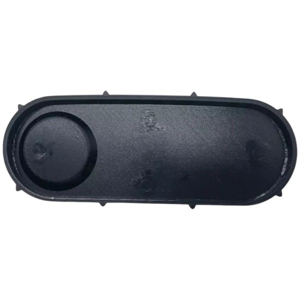 Centre de volant noir, lettre grise pour Peugeot 205 GTI phase 1.