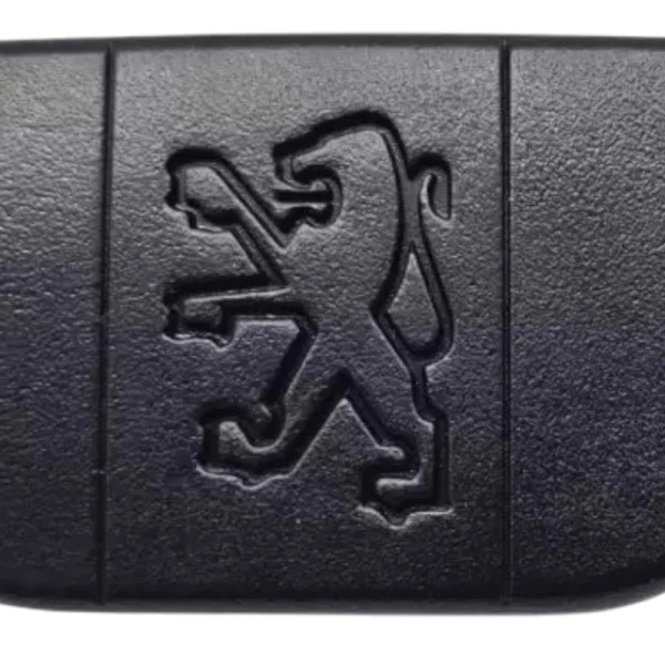 Insigne de volant pour Peugeot 205 tous modèles phase 2, en plastique ABS.