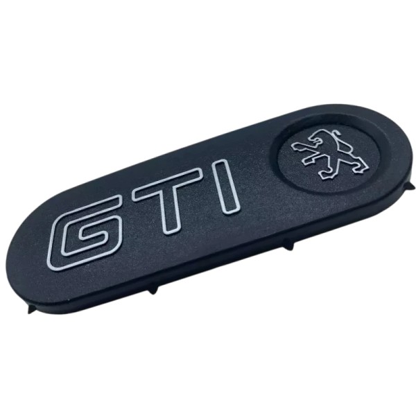 Monogramme de centre de volant. Pose rapide. Produit neuf pour Peugeot 205 1984.