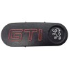 Centre de volant pour Peugeot 205 GTI 1984, noir ou gris, écriture rouge.