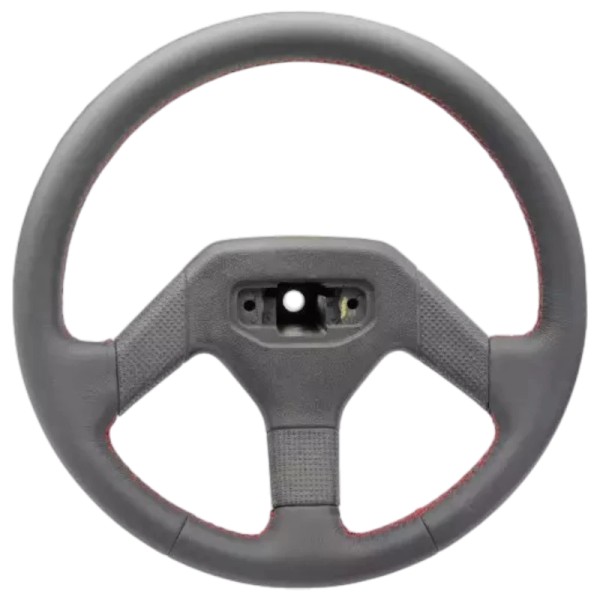 Service de réfection en cuir véritable pour volant de Peugeot 205 ou 309.