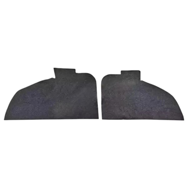 Kit de 2 moquettes latérales de coffre pour Peugeot 205 Cabriolet.