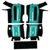 Moquette intérieure avec console centrale pour 205 CTI – fidèle au modèle d’époque.