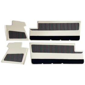 Panneaux de porte avant et arrière pour Peugeot 205 Roland Garros phase 1 cabriolet, lot de 4.