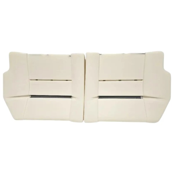 Ce lot de 2 mousses d’assise est conçu pour restaurer entièrement la banquette arrière fractionnée des Peugeot 205 sportives.
