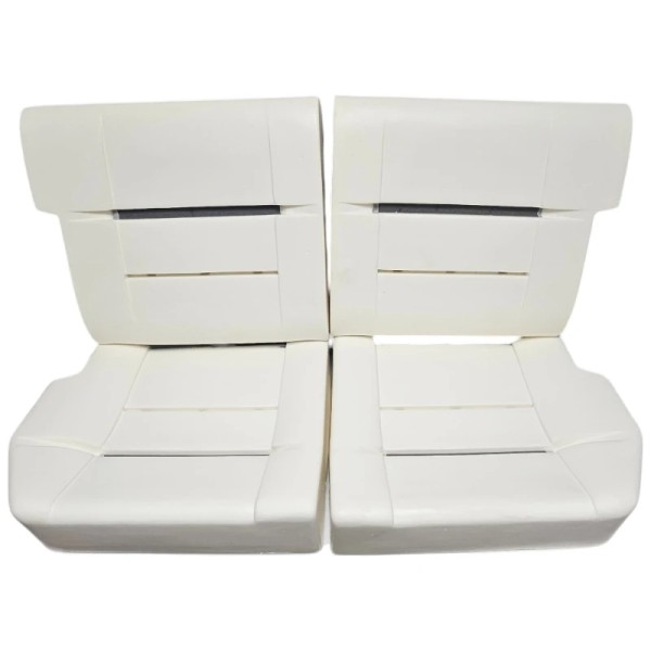 Mousses complètes de banquette arrière assise et dossier pour Peugeot 205 GTI XS RG, lot de 4.