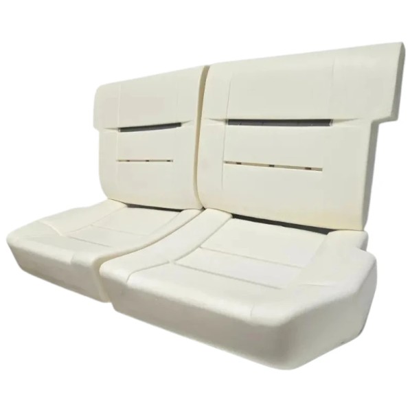 Mousses d’assises + dossiers arrières prêtes à poser sur structure d’origine pour 205 GTI XS RG.