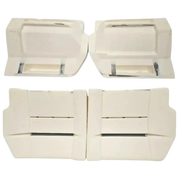Ensemble de 4 Mousses complètes de sièges arrières : assise et dossier pour Peugeot 205 GTI XS RG.
