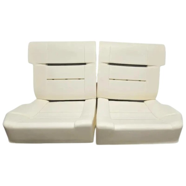 2 mousses d’assise + 2 mousses de dossier pour Peugeot 205 XS (gauche + droite).