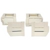 Mousses complètes banquette arrière assise et dossier pour Peugeot 205 GTI XS RG, Kit de 4 pièces.