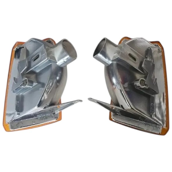 Paire de Clignotants Avant Orange – Compatible Peugeot 205 gauche (conducteur) + droit (passager).
