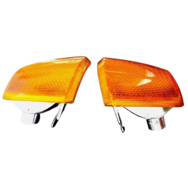 Adaptés à toutes finitions : GTI, CTI, XS… – clignotants avant orange Peugeot 205.