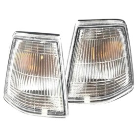 Paire de Clignotants neufs Avant Blancs – Compatible Peugeot 205 toutes versions (Gauche + Droite).