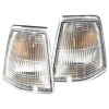 Paire de Clignotants neufs Avant Blancs – Compatible Peugeot 205 toutes versions (Gauche + Droite).