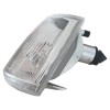 Clignotant avant gauche blanc Peugeot 205, vendu neuf sans porte ampoule.