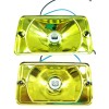 Cuvelages jaunes longue portée Denji Siem, la paire pour Peugeot 205 GTI CTI Rallye XS RG DT.
