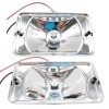 Cuvelages blancs longue portée Denji Siem, la paire pour Peugeot 205 GTI CTI Rallye XS Roland Garros TD.