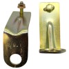 Produit neuf : supports métalliques jaune/or pour Peugeot 205, vendus avec visserie.