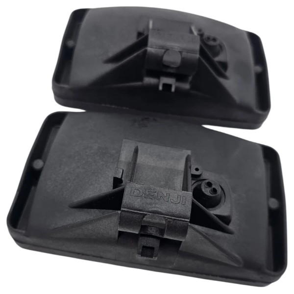 Fond noir support longue portée DENJI SIEM, la paire pour Peugeot 205 GTI CTI Rallye XS RG DT.