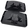 Fond noir support longue portée DENJI SIEM, la paire pour Peugeot 205 GTI CTI Rallye XS RG DT.