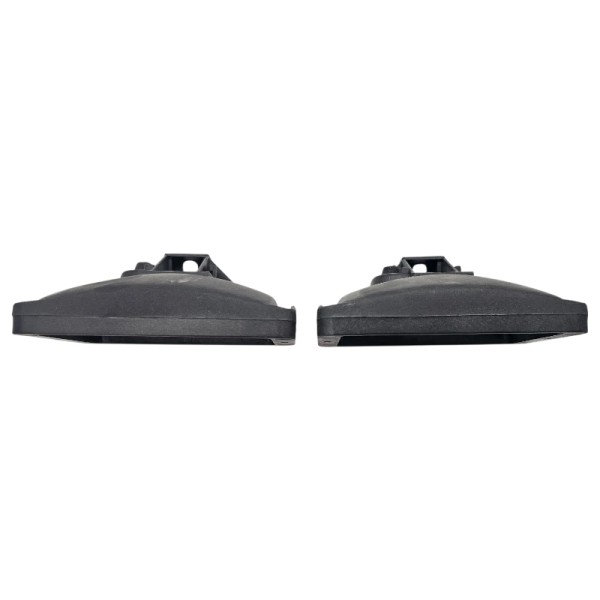 Paire de Fonds Caches plastiques ABS Noir – Support Longue Portée Peugeot 205 (DENJI & SIEM).