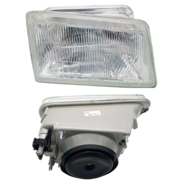 Produit neuf : optique avant droite H4 Peugeot 205, conforme à l’origine.