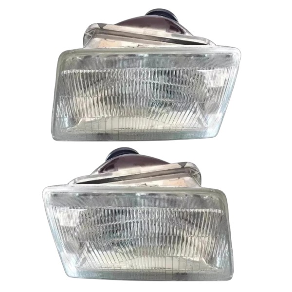 Lot de 2 Phares Avant H4 neufs (Gauche + Droit) – Peugeot 205 Tous Modèles.
