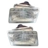 Lot de 2 Phares Avant H4 neufs (Gauche + Droit) – Peugeot 205 Tous Modèles.