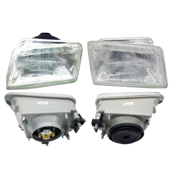 PHARES H4 DROIT et GAUCHE compatible Peugeot 205 toutes versions, lot de 2.