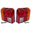 Lot de 2 feux arrière Peugeot 205 Phase 1 – gauche + droit, sans platine, vis incluses.