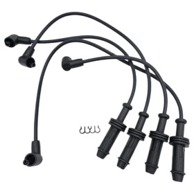 Kit 4 Fils de Bougies – Pour Peugeot 205 Essence – 1.0 / 1.1 / 1.4 et autres versions.