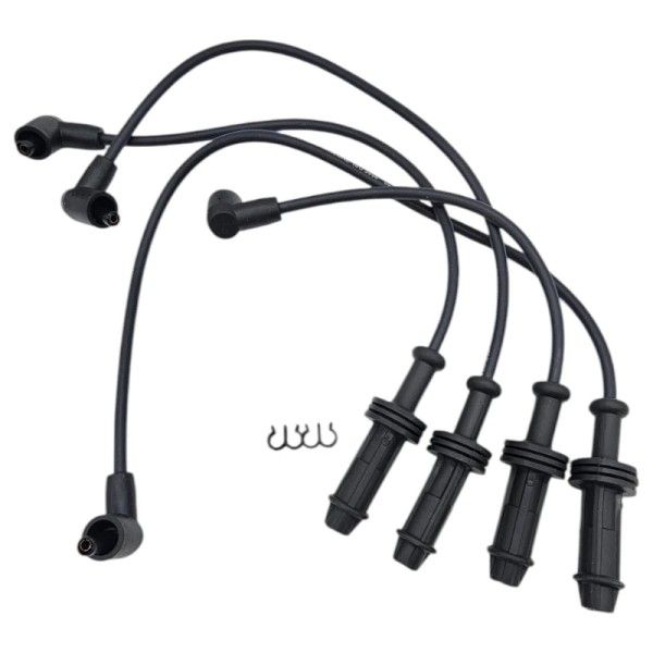 Kit 4 Fils de Bougies – Pour Peugeot 205 Essence – 1.0 / 1.1 / 1.4 et autres versions.