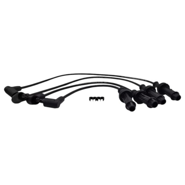 Câbles d’Allumage Neufs – Lot de 4 Faisceaux et une attache - Compatible Peugeot 205.