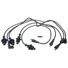 Fils électrique d’allumage – Compatible Peugeot 205 GTI 1.6 / CTI / 309 GTI, vendu par 5.