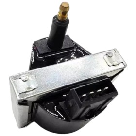 Bobine d’allumage 12V pour Peugeot 205 – moteurs 1.0, 1.1, 1.4 – refabrication conforme réf OE: 597045 – produit neuf.