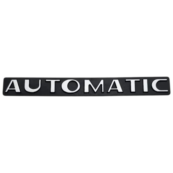 Monogramme emblème de coffre – AUTOMATIC : compatible Peugeot 205 / 309 – reproduction fidèle.
