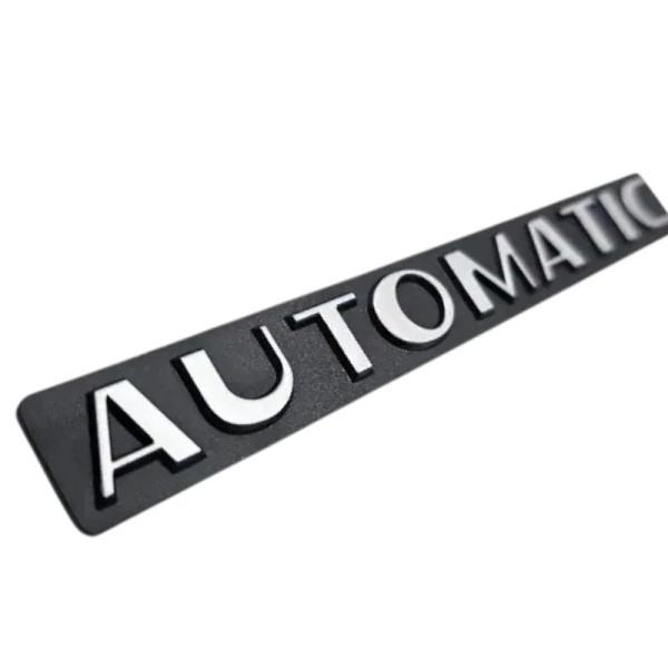 Monogramme logo de coffre AUTOMATIC pour Peugeot 205 et 309, REF : 8659.77.