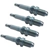 Dimensions de la bougie NGK – diamètre 14 mm, longueur 19 mm pour Peugeot 309 GTI16, Set de 4.